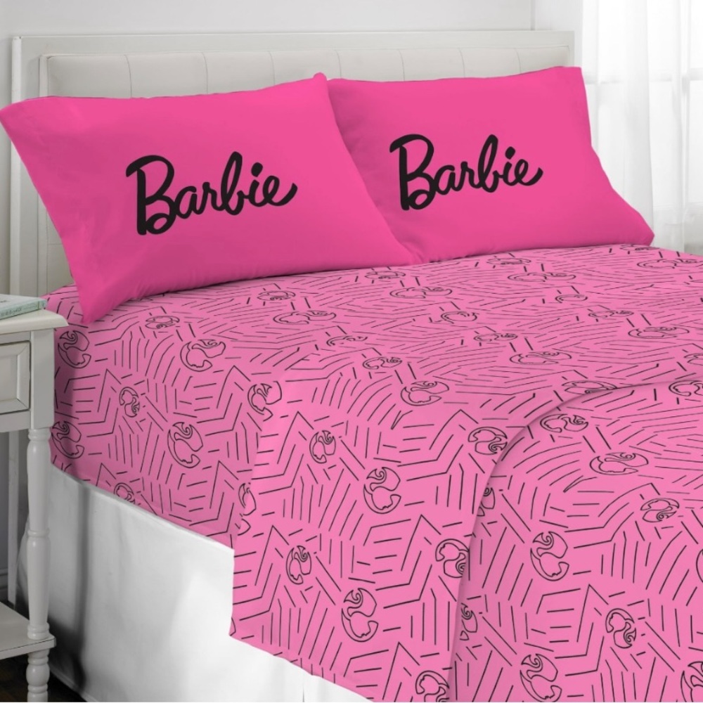 Barbie Full Size Sheet Set